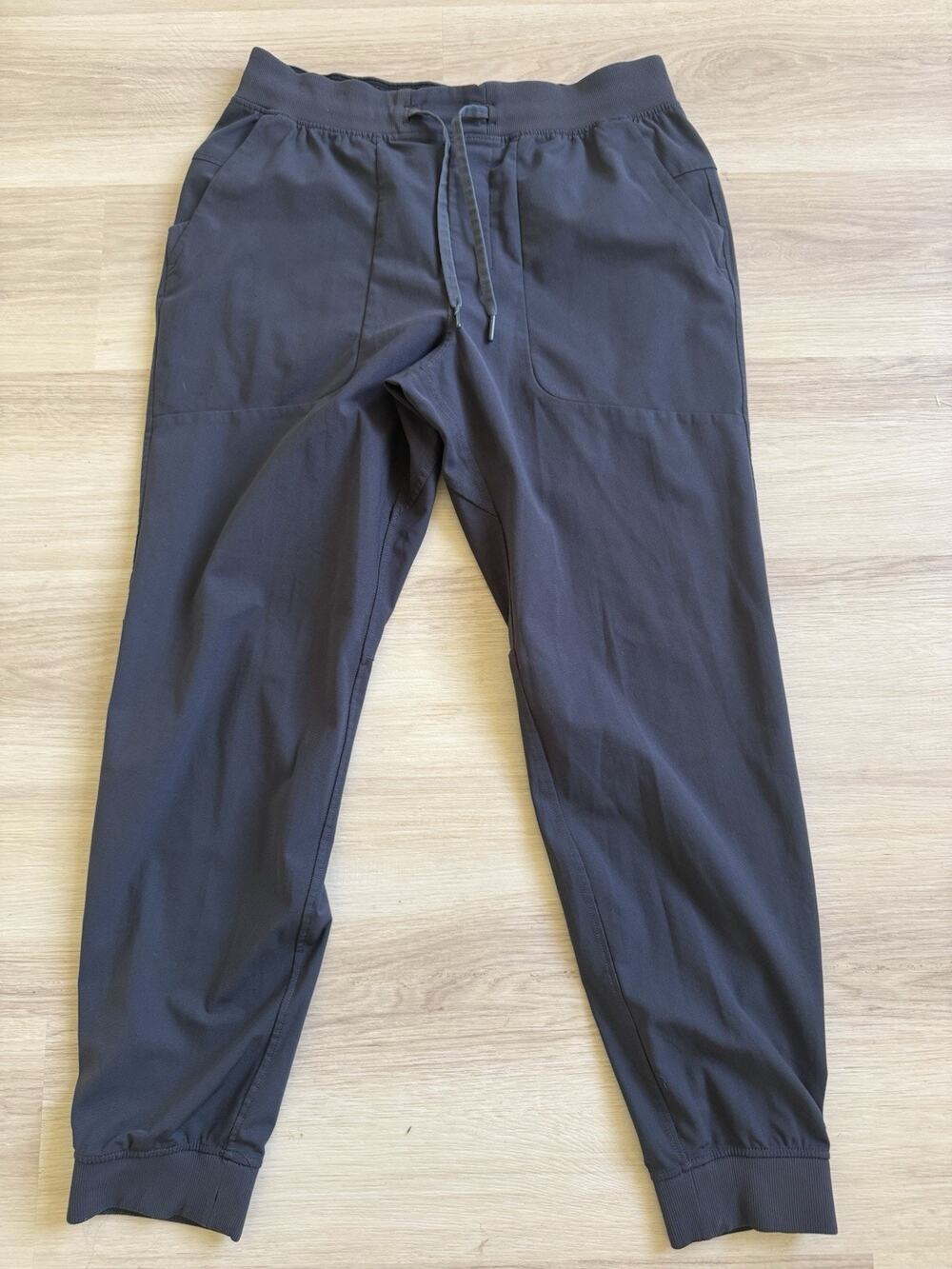 Lululemon ABC Jogger Warpstreme Dark Gray Obsidian Stretch Men’s Size Large